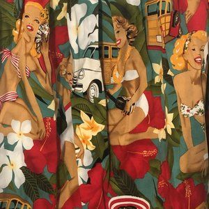 Retro Surfer Pin-Up Poodle Skirt